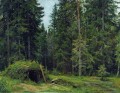 hutte de forêt 1892 paysage classique Ivan Ivanovitch arbres